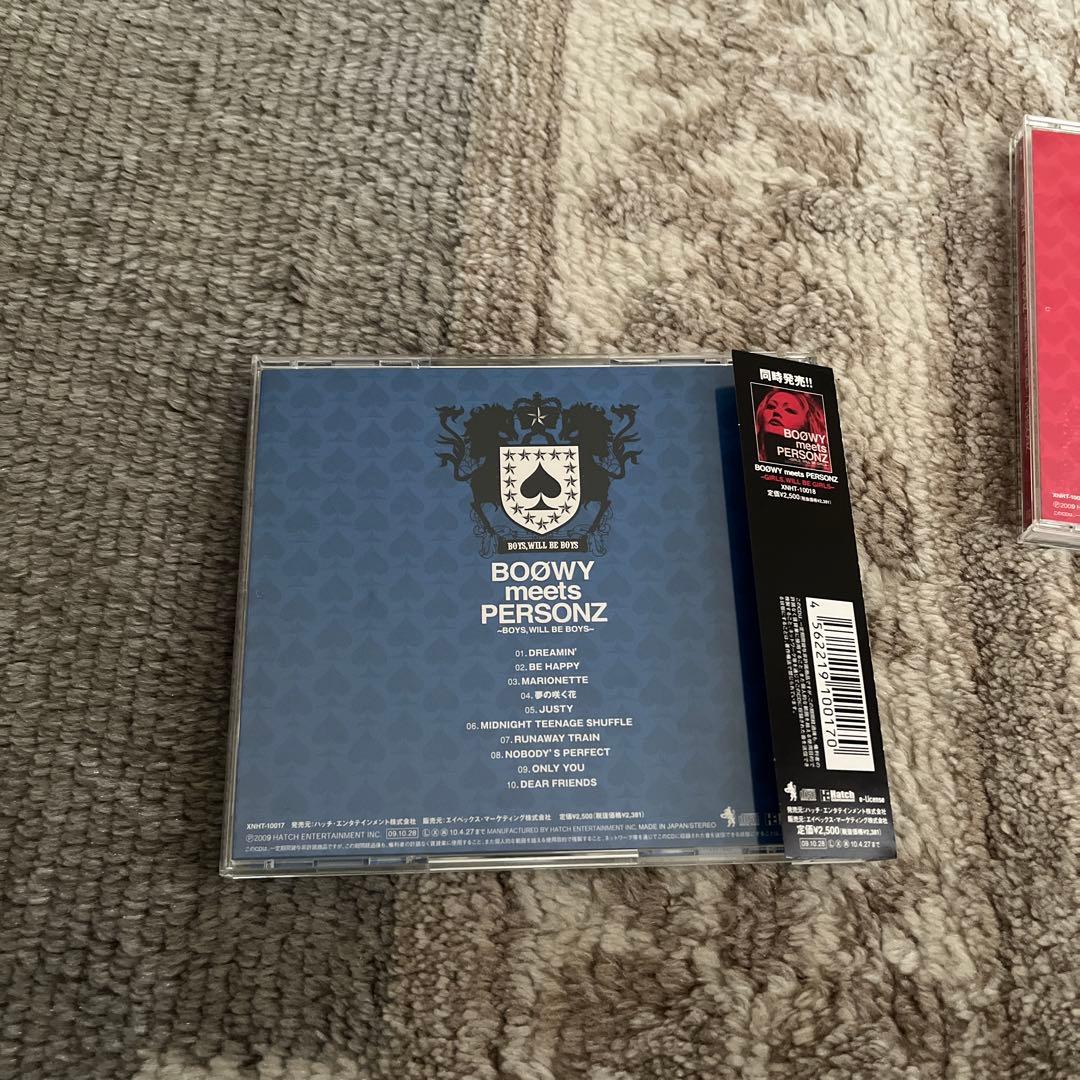 BOØWY meets PERSONZ 2枚セット