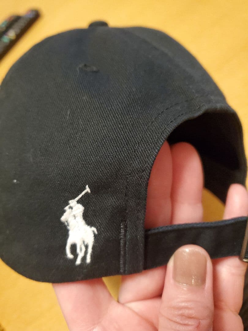 Polo Ralph Lauren 黒キャップ男女兼用