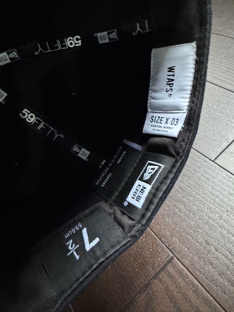 帽子 WTAPS NEW ERA 59FIFTY CAP POLY TWILL
