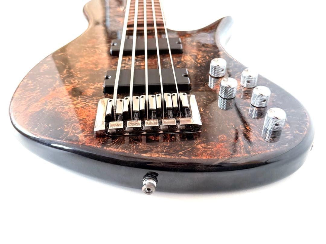 【美品】Carparelli Guitars CF-5 5弦ベース
