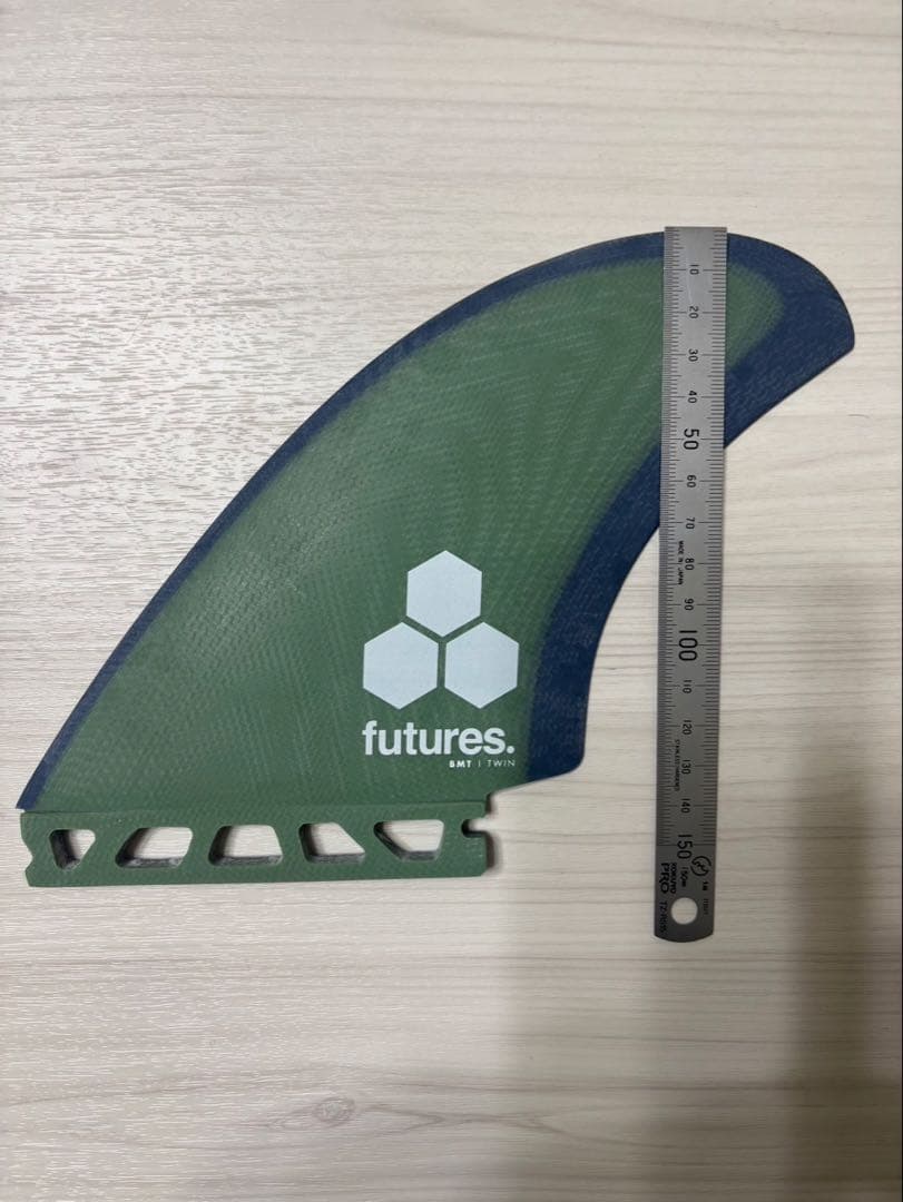 futures. Al Merrick サーフボードフィン グリーン