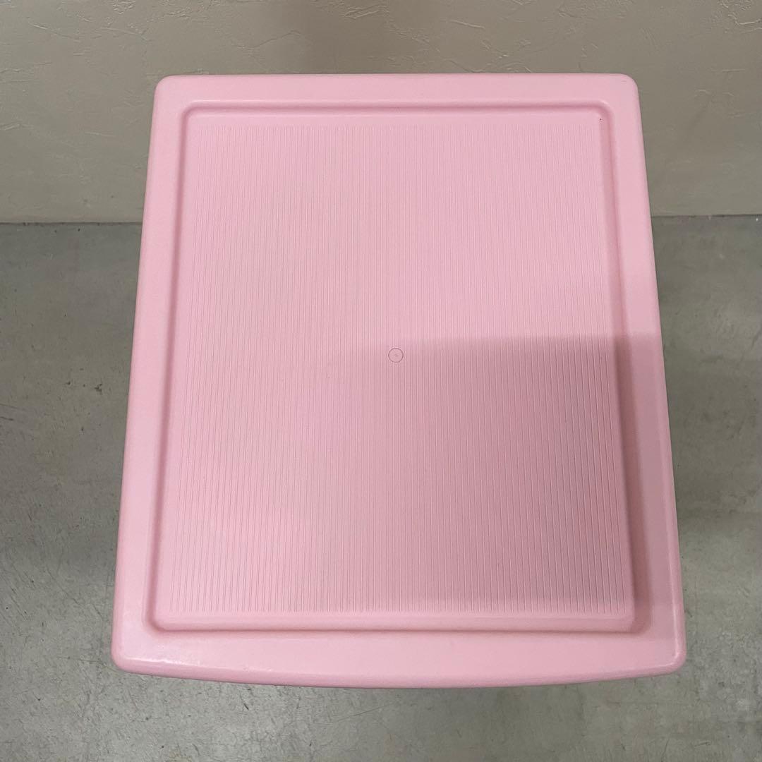 ハローキティ 3段 収納ボックス 衣装ケース キャスター付き キティクマ