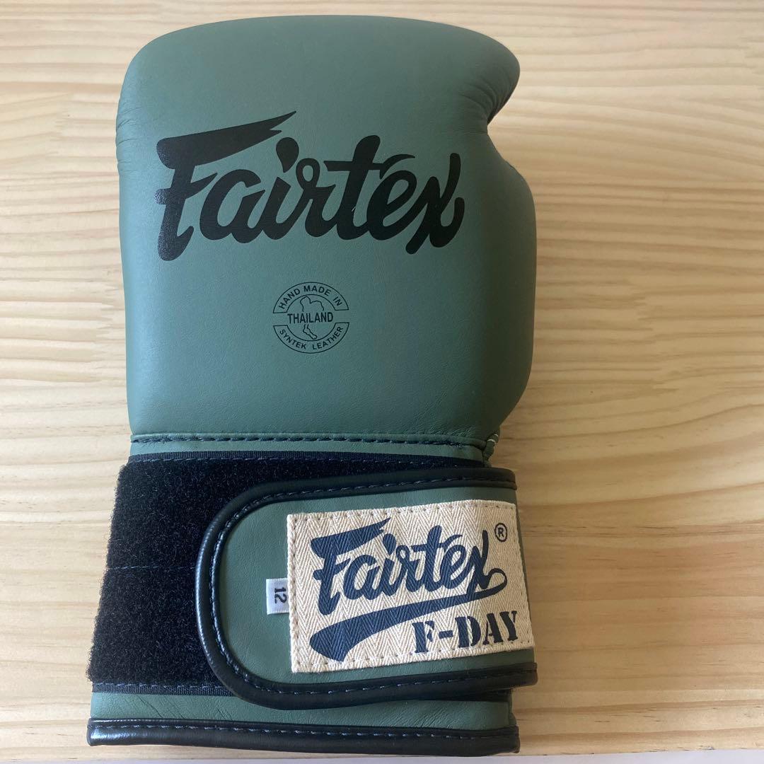 Fairtex F-DAY ボクシンググローブ オリーブグリーン