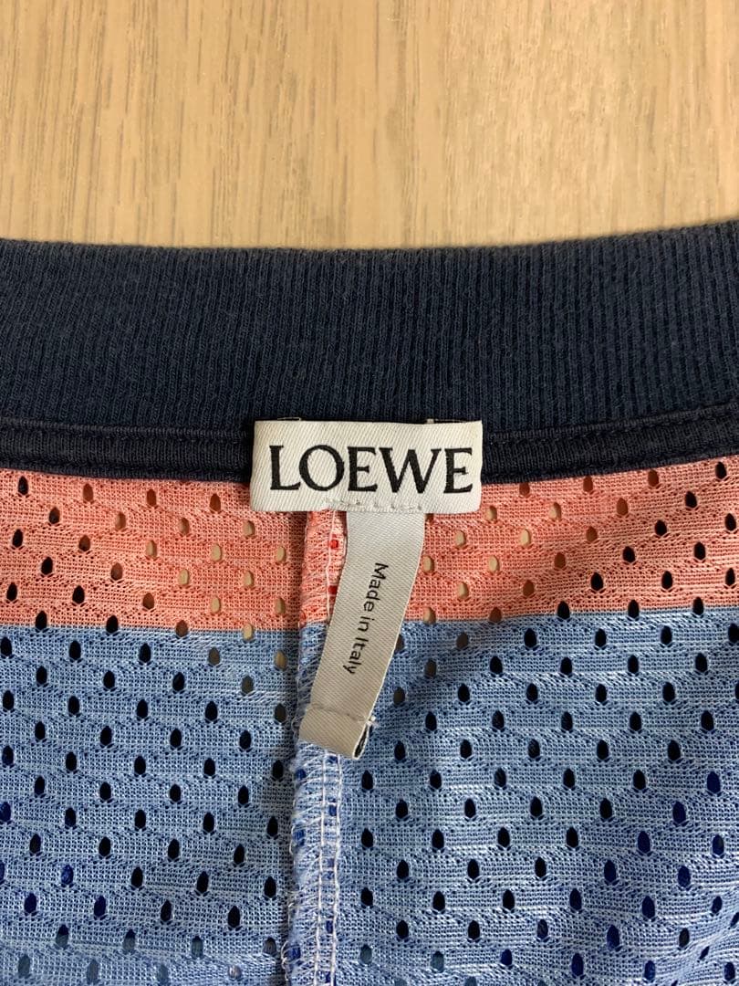 LOEWE 16SS メッシュ フットボールシャツ レーシング racing