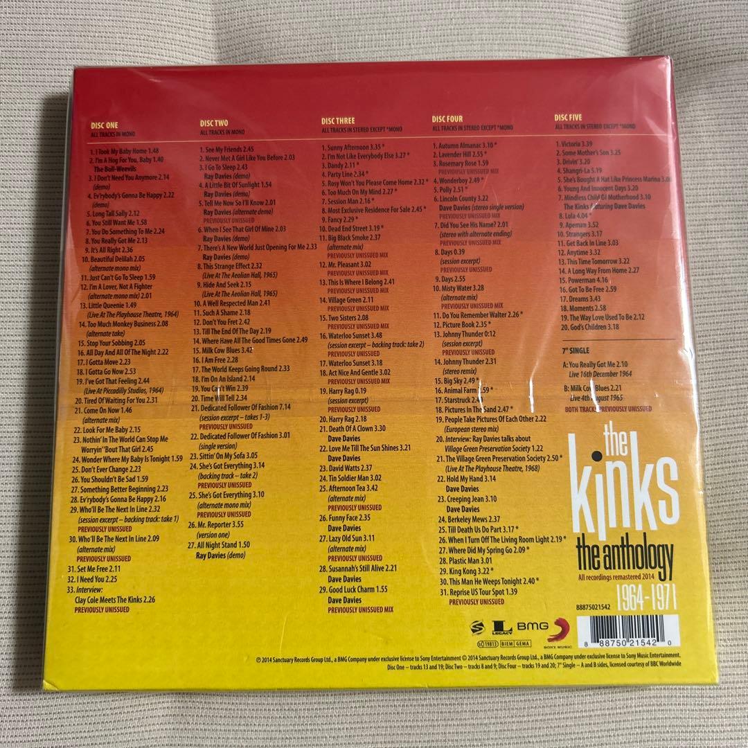 【ベスト盤】Kinks / Anthology 1964-1971