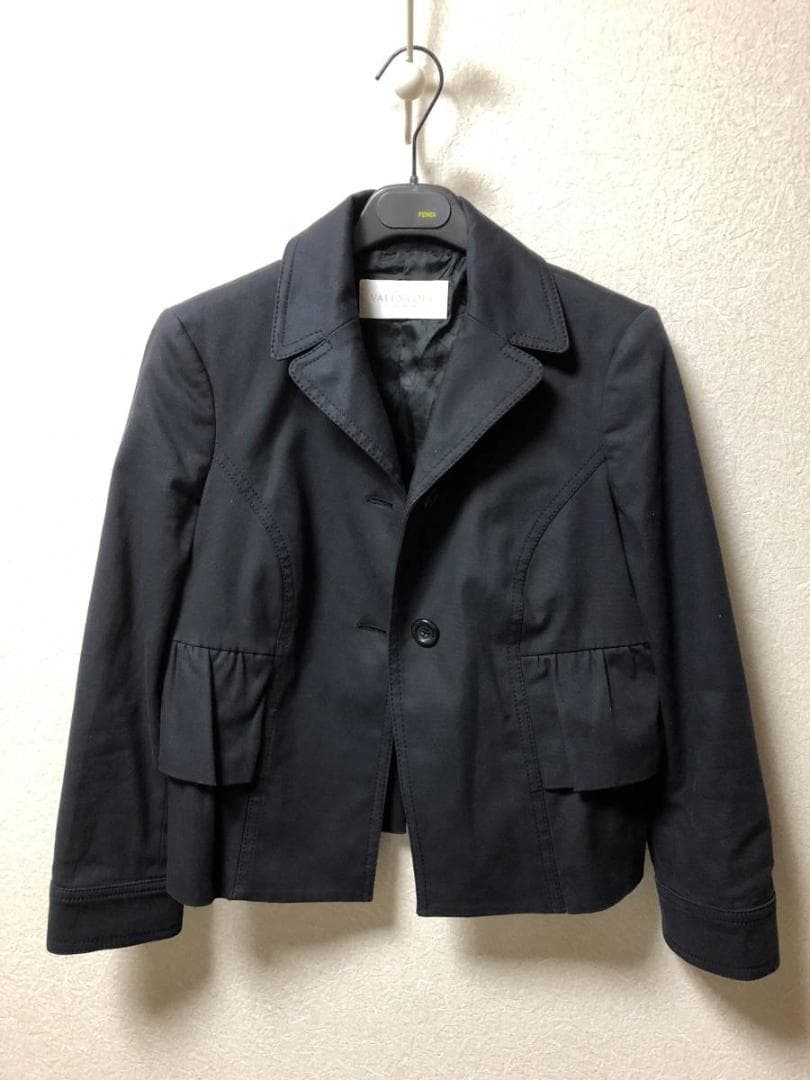 VALENTINO ヴァレンティノ バックフリル ジャケット