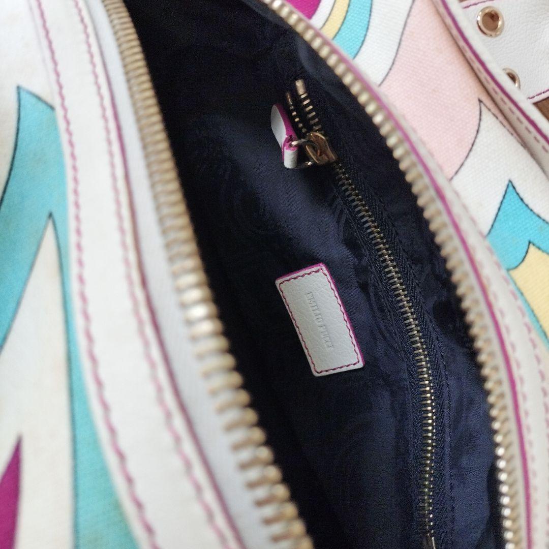 PUCCI バッグ ピンク ボストン