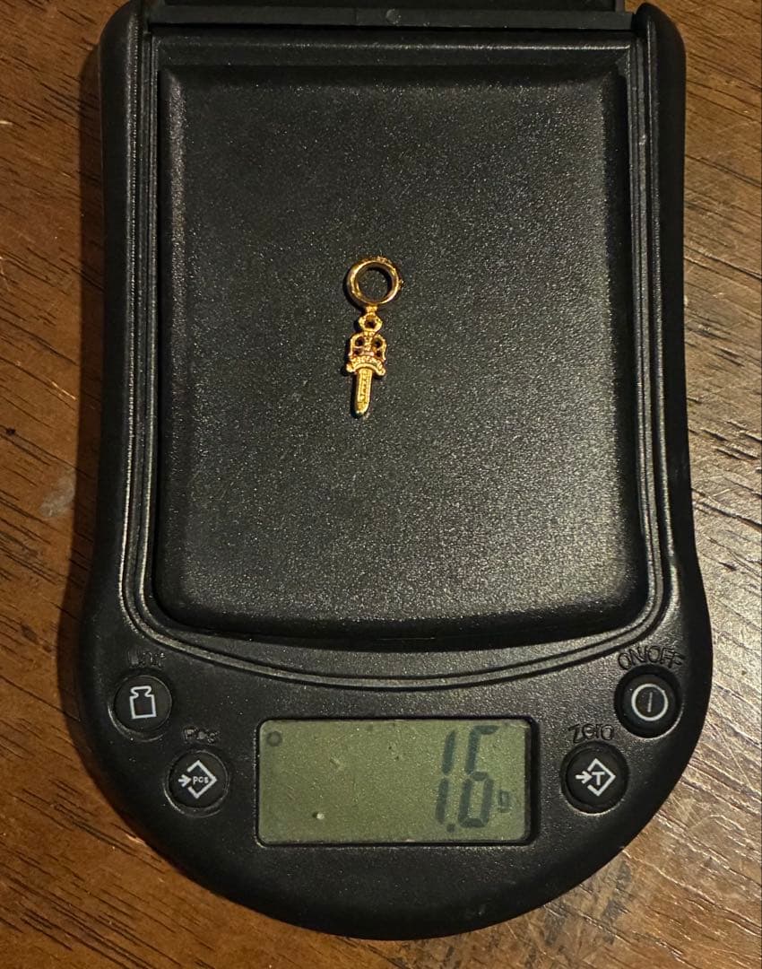 [愛犬家] 22K STACK DAGGER/ダガースタックチャーム