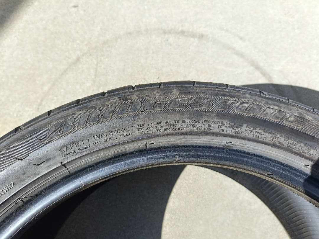 BRIDGESTONE POTENZA S001 rft タイヤ2本
