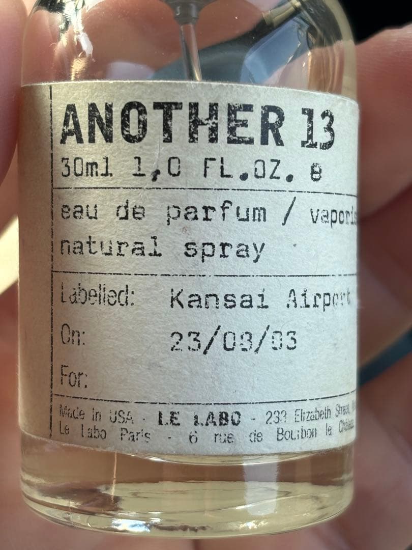 LE LABO ANOTHER 13 30ml 香水