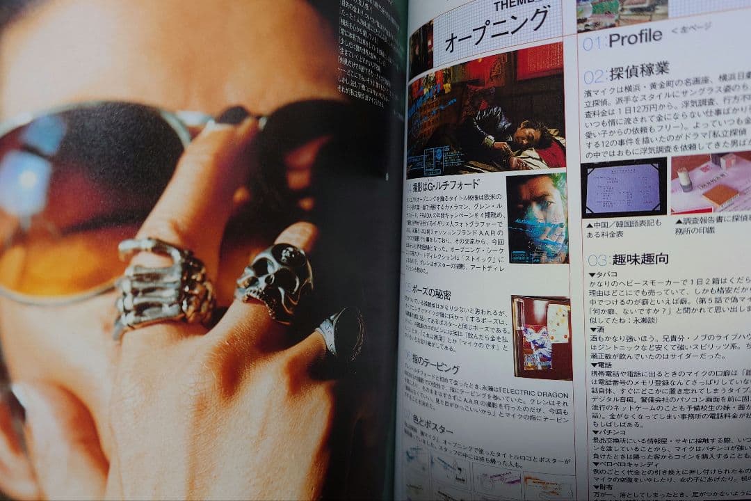私立探偵 濱マイク 1、写真集 2、コンプリートブック
