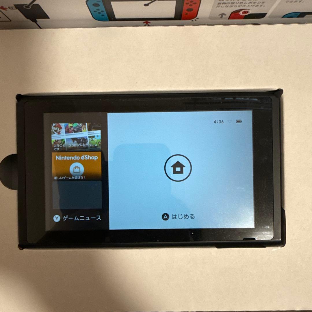 Nintendo Switch 本体 ネオンブルー レッド