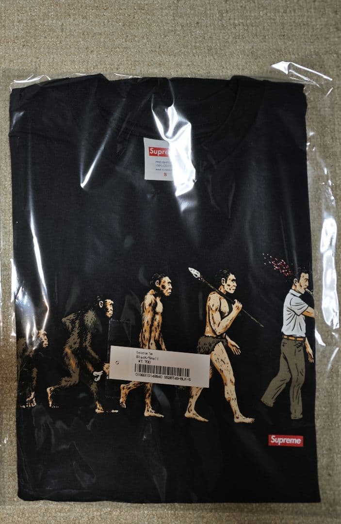supreme 26SS evolution tee 黒 サイズS 新品