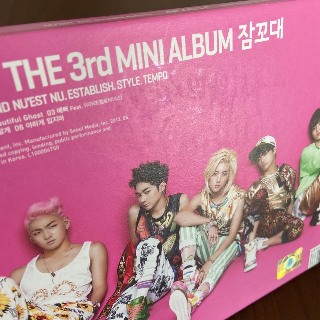 NU'EST THE 3rd MINI ALBUM 全員分　サイン入り