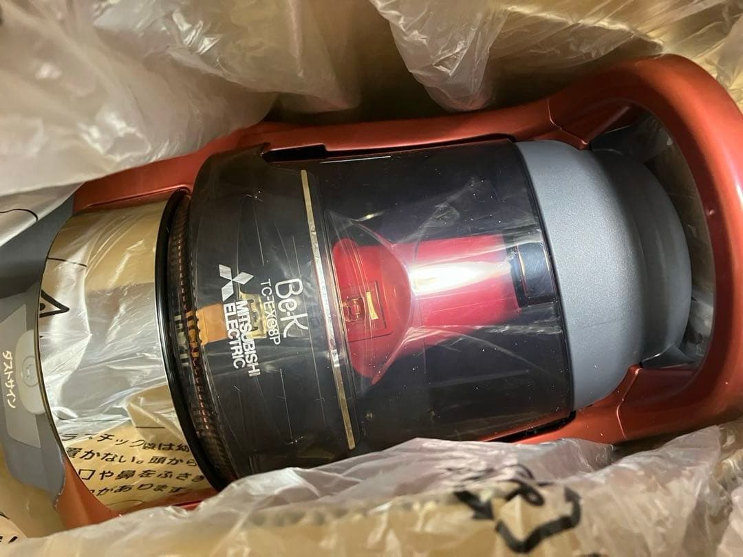 TC-EXG8P-R 三菱掃除機 未使用品 サイクロン式