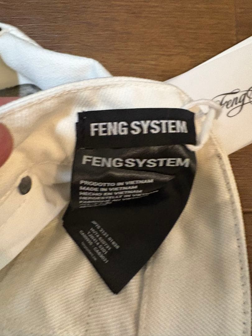 [即日発送]Feng System PRINTED KHAKI PANTS