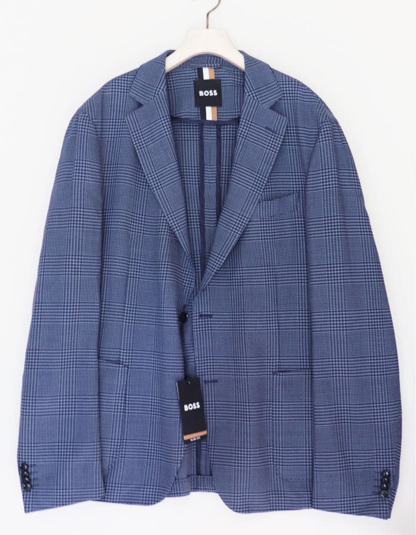 《ヒューゴボス》未使用 SLIMFIT シングル2Bジャケット 56(4XL)