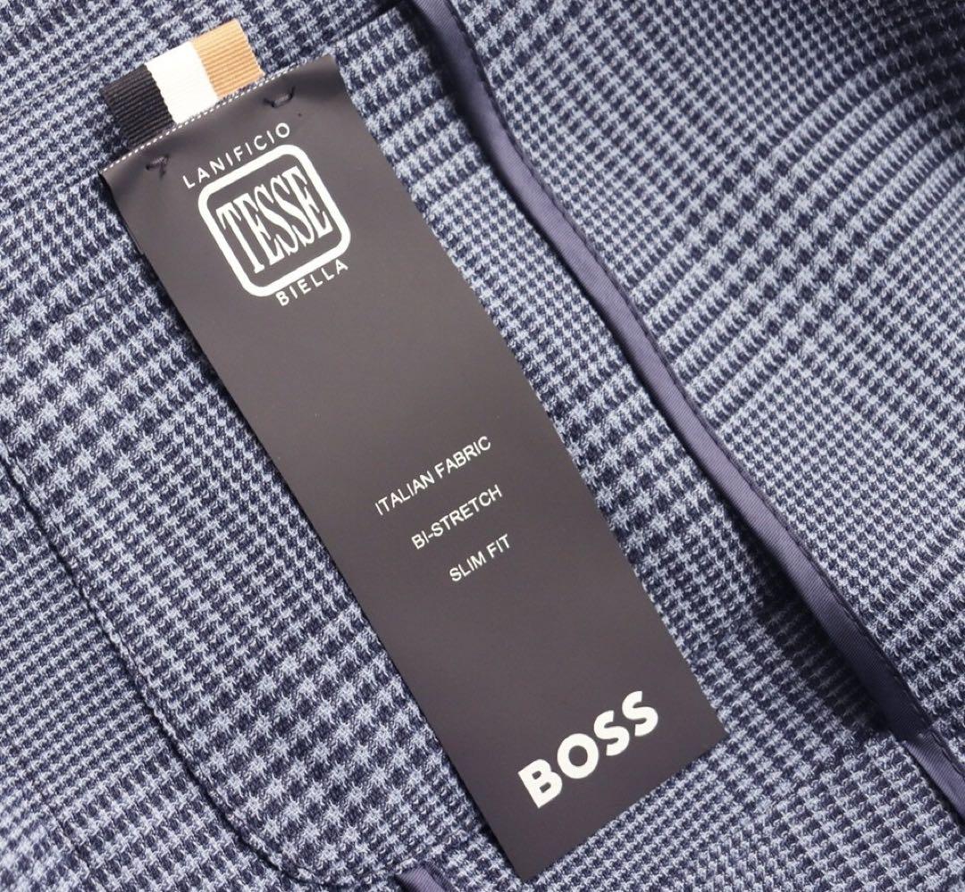 《ヒューゴボス》未使用 SLIMFIT シングル2Bジャケット 56(4XL)