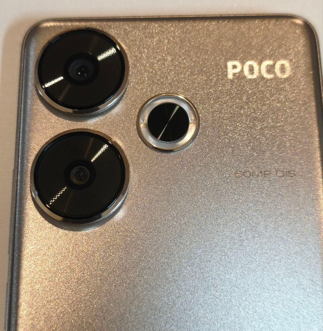 POCO F6 チタンカラー 12GB RAM 512GB ROM 極美品