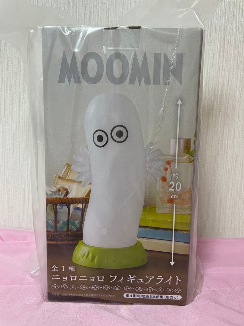 ★新品未開封★ムーミンGRAN+ぬいぐるみニョロニョロ ルームライト 7点セット
