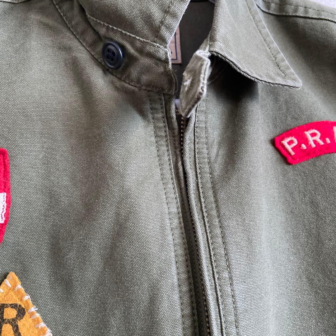 Polo Ralph Lauren パッチ付きミリタリージャケット M