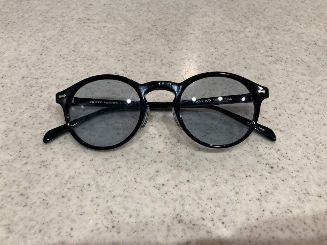 【美品】KANEKO OPTICAL 金子眼鏡 Monica ライトグレーレンズ