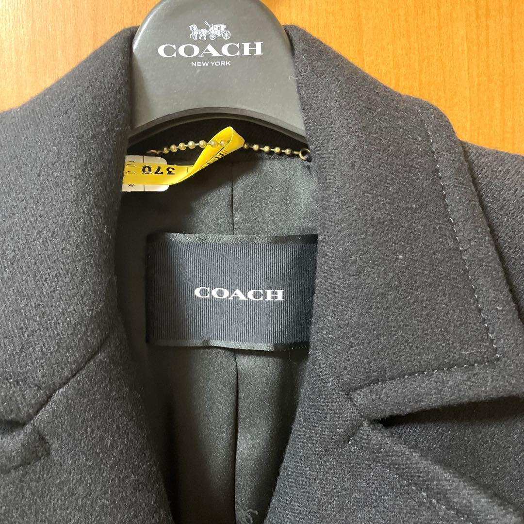 美品COACHロングコート
