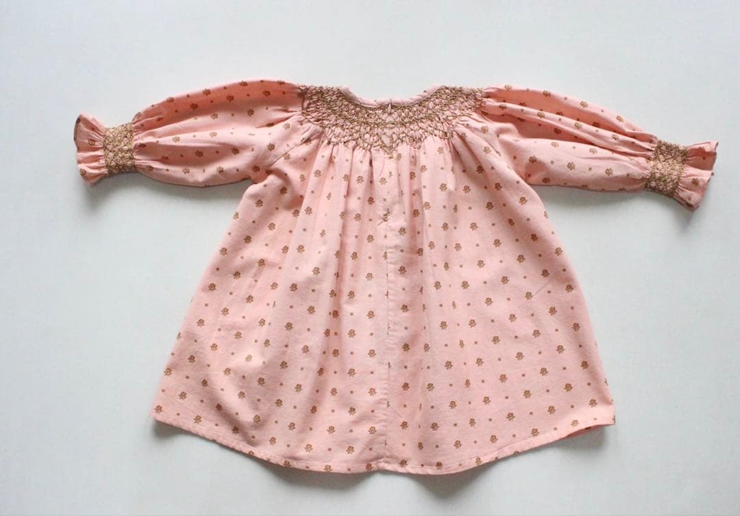 ワンピース apolina 2-3y MEADOW CALICO RIBBON