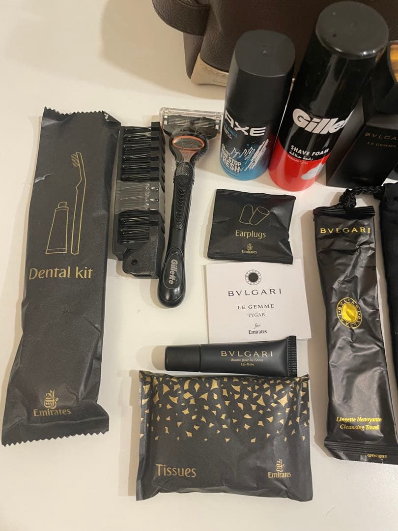 BVLGARI エミレーツ航空ファーストクラス(男性用)