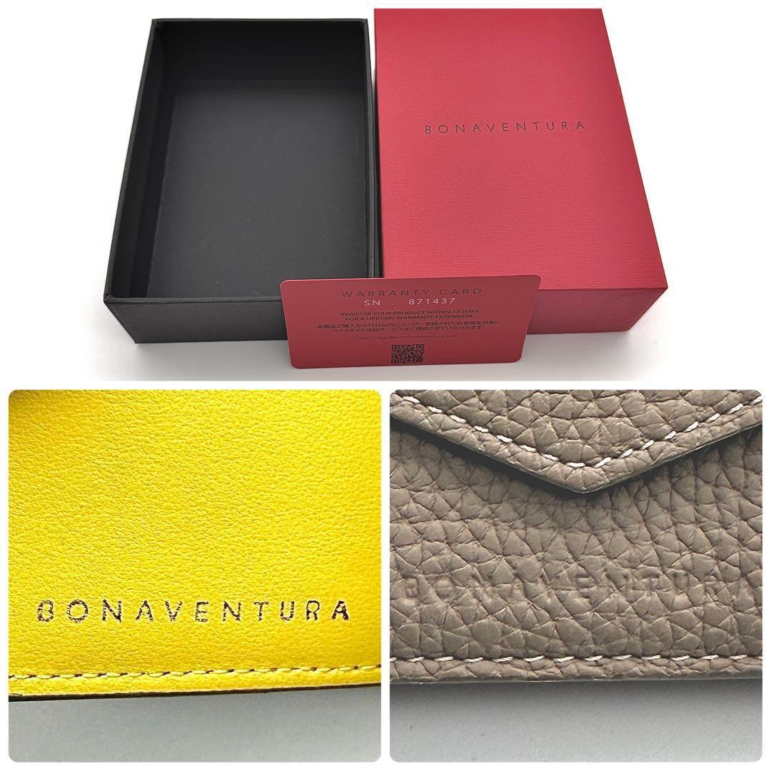 【付属品完備】ボナベンチュラ BONAVENTURA トライフォールド 折り財布