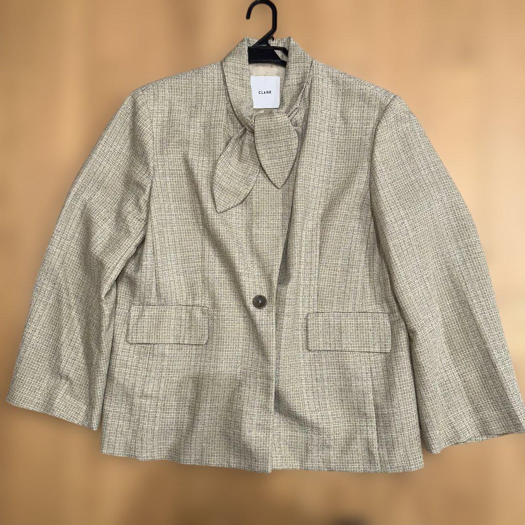 ジャケット・アウター CLANE BOW TIE ARRANGE JACKET