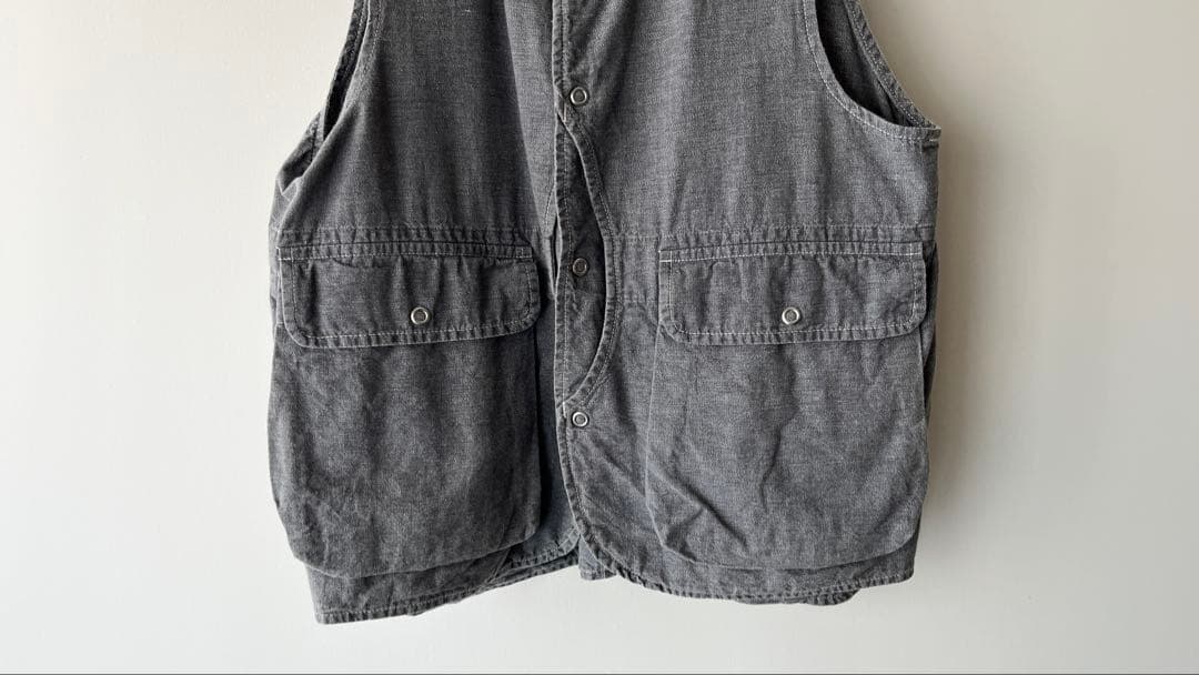 SASSAFRAS Plant Hunter Vest グレー