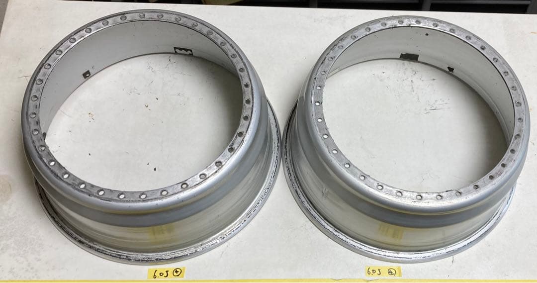 BBS 16inch 6.0J純正インナーバレル 2枚 ④