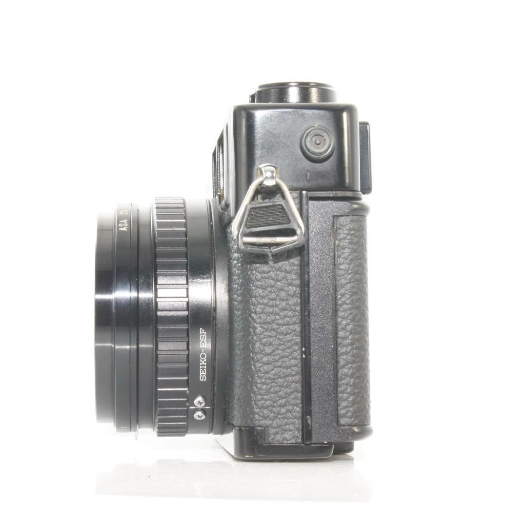 整備品　Minolta Hi-Matic E blackレンジファインダーカメラ
