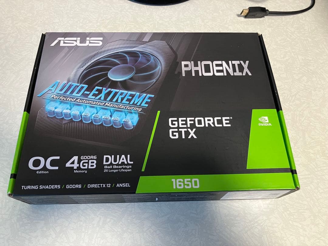 ASUS GEFRCE GTX 1650 4GB※ジャンク