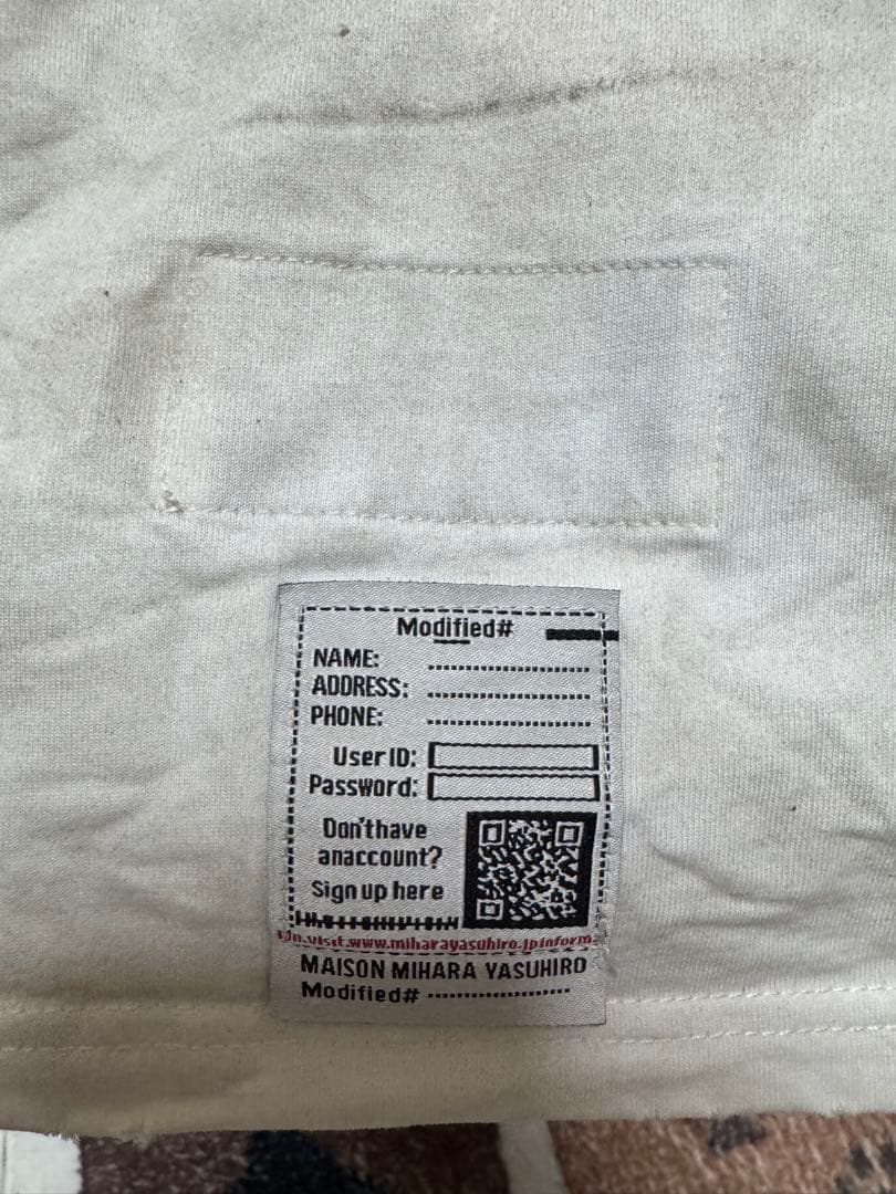 Maison MIHARA YASUHIRO MMY 25aw ドッグプリントT