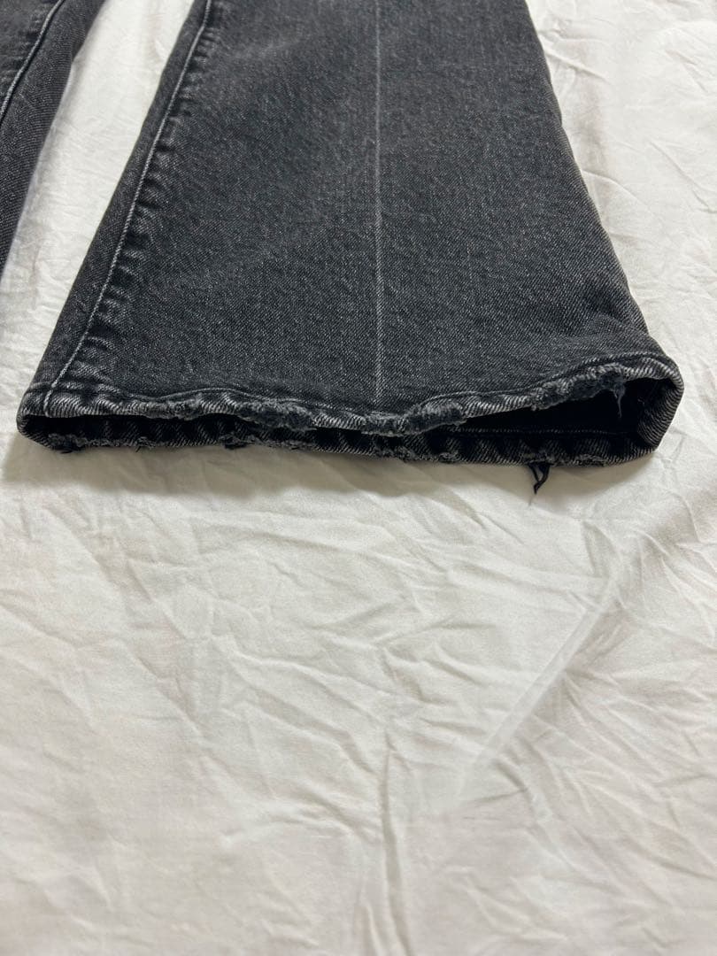 【お値下げ可】　MOUSSY MVS BLACK FLARE 23