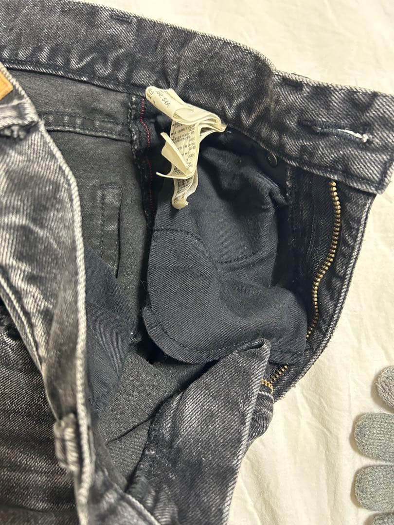 【お値下げ可】　MOUSSY MVS BLACK FLARE 23