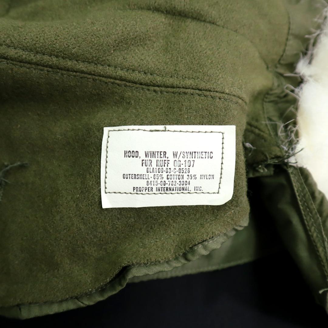 デッドストック 80s US ARMY モッズコート フード 米軍 M65 古着