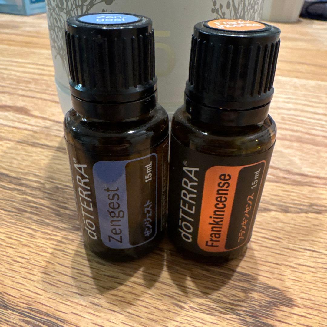 doTERRA Zengest & Frankincense 15mL セット