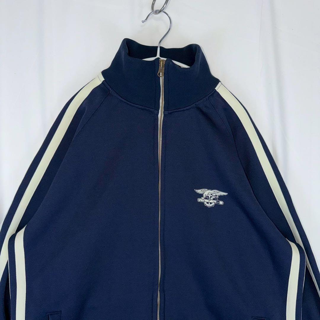 美品 NITRAID ワンポイント ロゴ ライン トラックジャケット