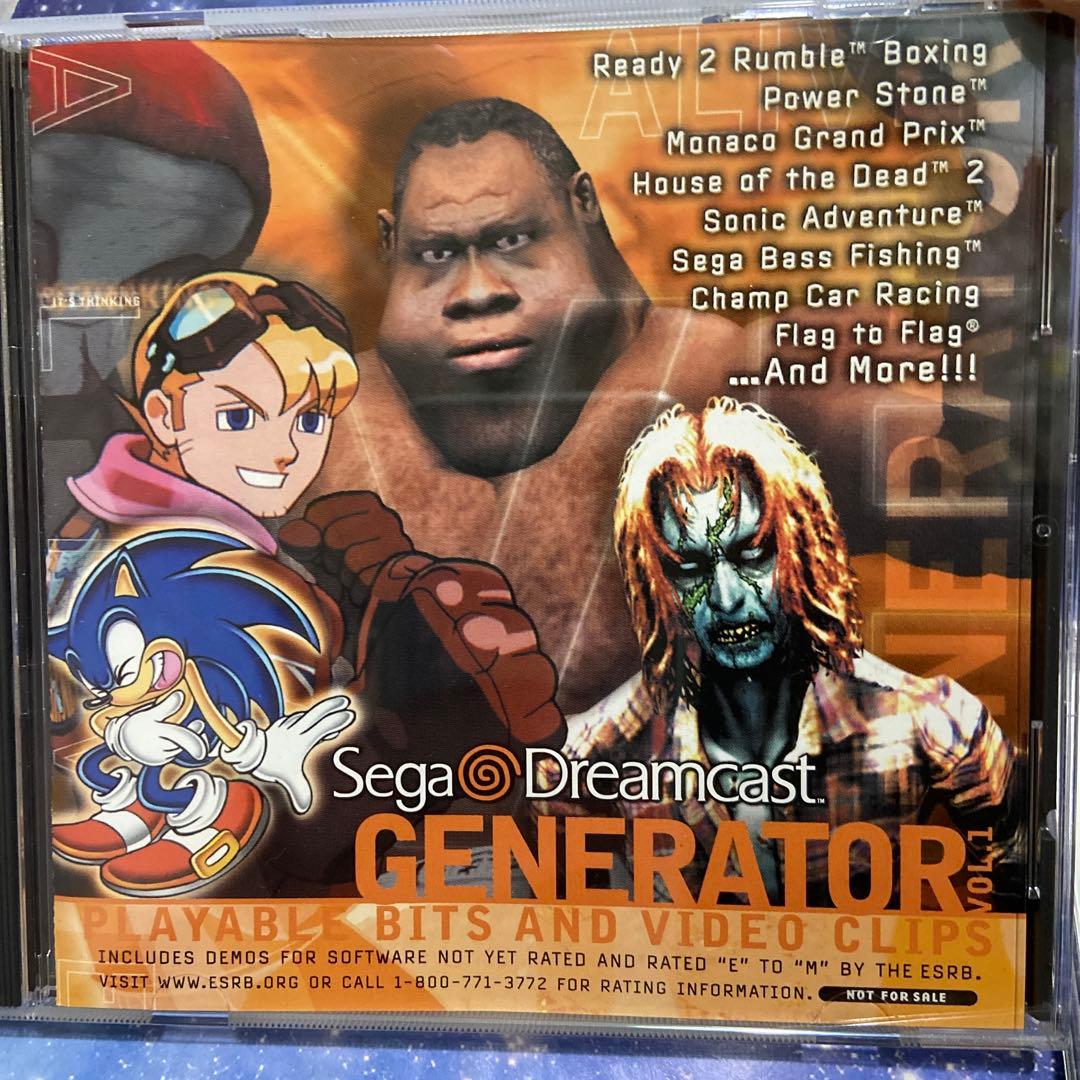非売品　ドリームキャスト　体験版　4本セット