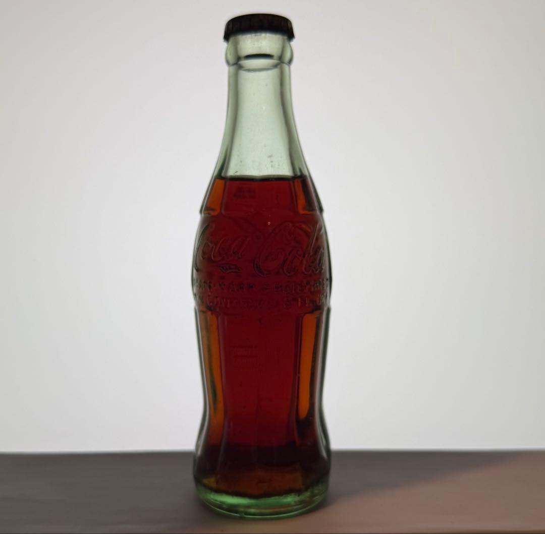 F6 レア 1952年 コカコーラ コンツァーボトル \"フルボトル\" 瓶