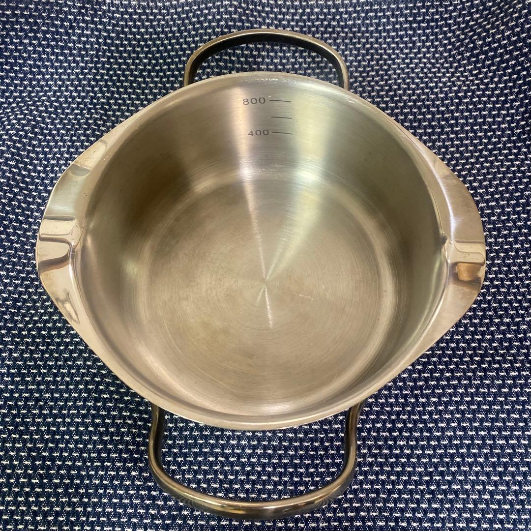 DANSK 両手鍋・キャセロール ステンレス両手鍋 20 cm (持ち手込)