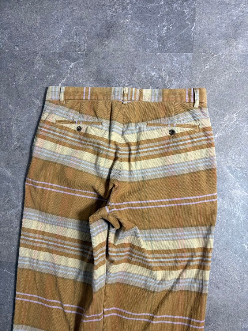 パンツ POLO GOLF border corduroy pants camel