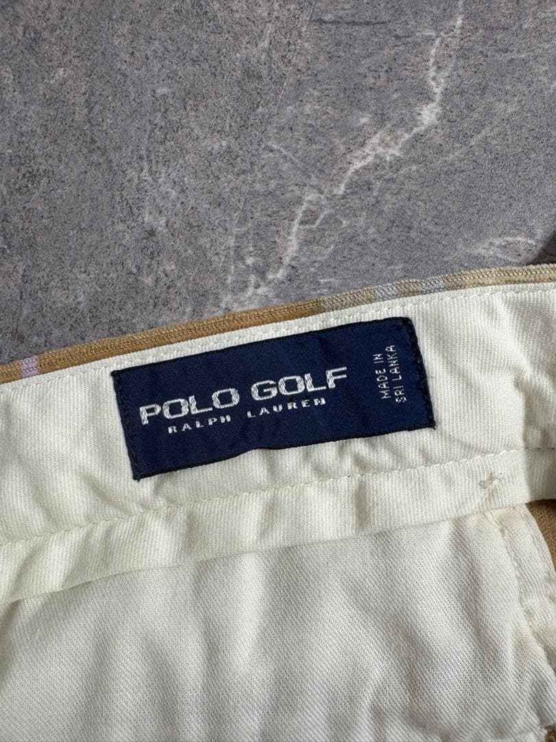 パンツ POLO GOLF border corduroy pants camel