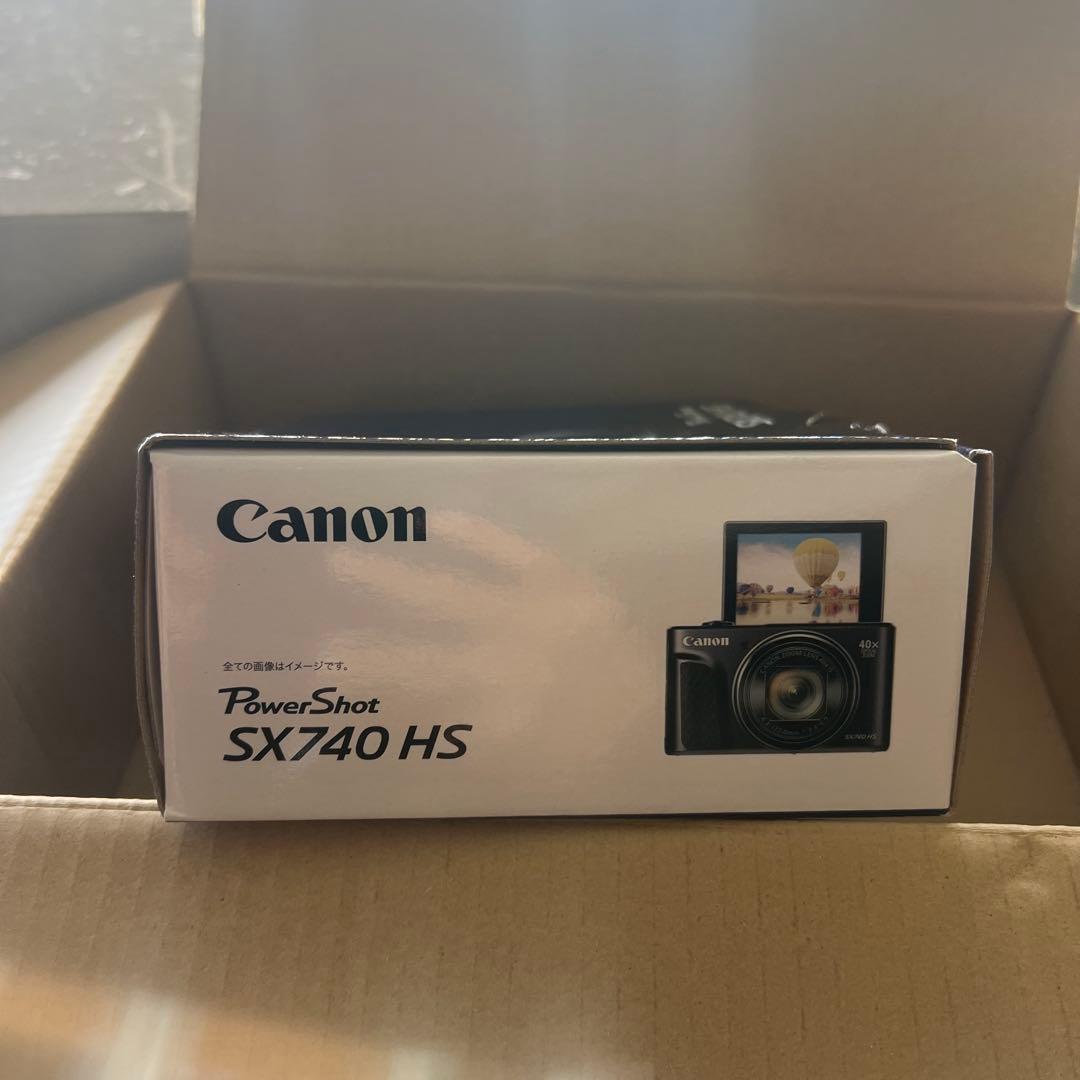【新品•未使用】　 キャノン PowerShot SX740 HS ブラック