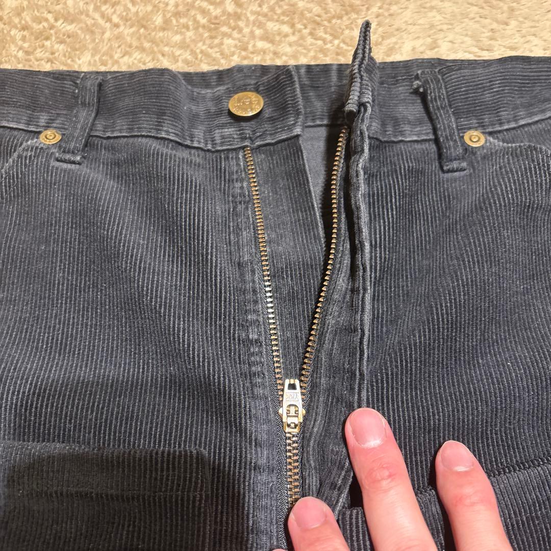 Lee 200 2801 USA製　ブラック　コーデュロイパンツ　W36程度