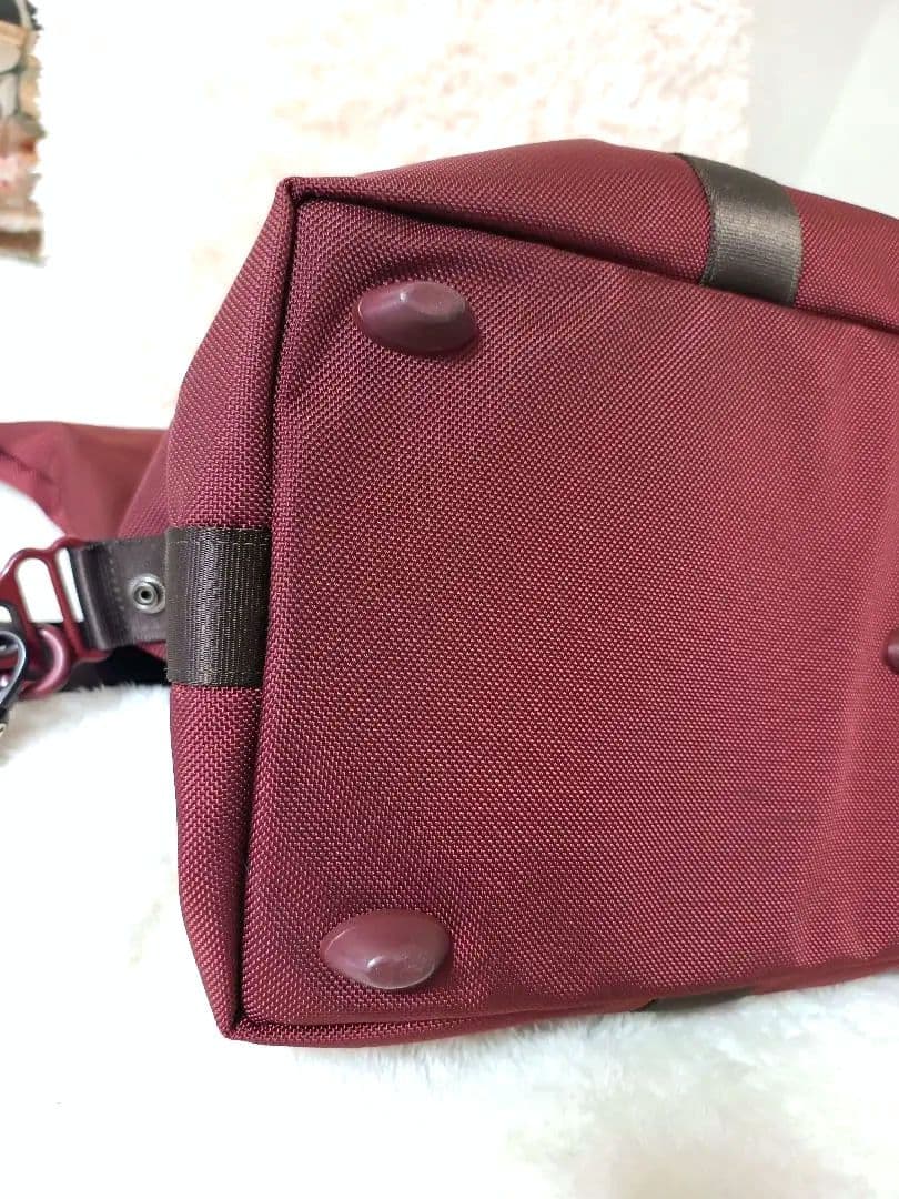 TUMI トゥミ ボストンバッグ バーガンディー TSAロック