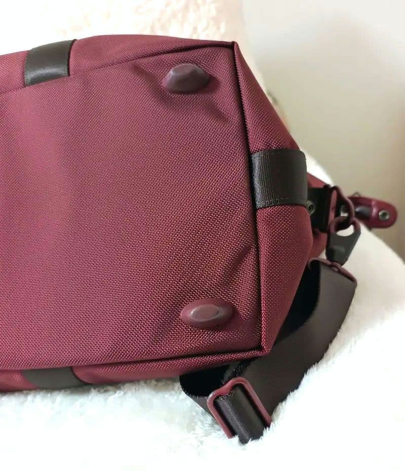 TUMI トゥミ ボストンバッグ バーガンディー TSAロック